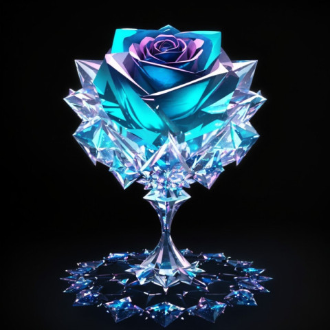 Crystal rose